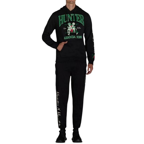 Hunter X Hunter Association Men's Hoodie and Jogger Set Size Large - Picture 4 of 6
